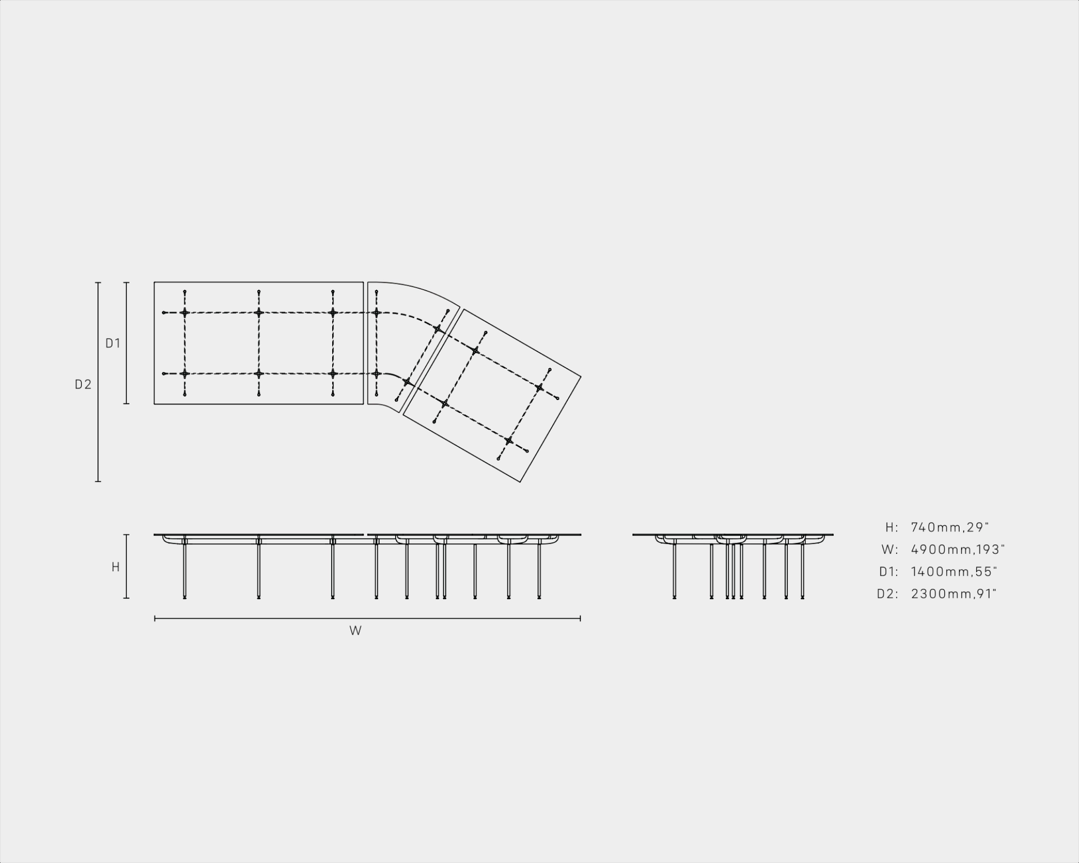CONNEXA dimensions