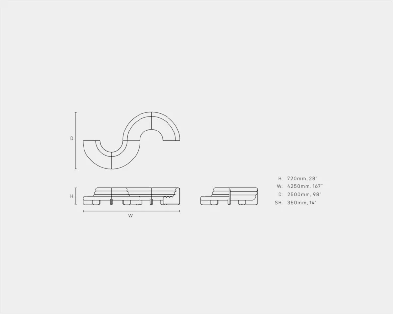 PARLAMENT dimensions